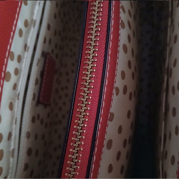 Kate Spade Cherry Red Tote Bag - Picture 3 of 6